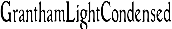 GranthamLightCondensed