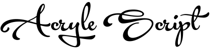 Acryle Script