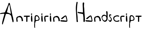 Antipirina Handscript