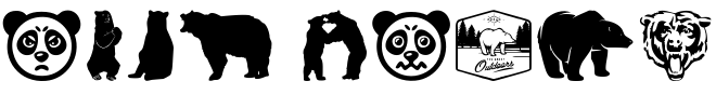 Bear Icons