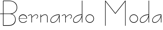 Bernardo Moda