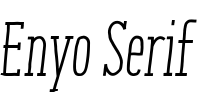 Enyo Serif