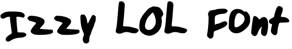 Izzy LOL Font