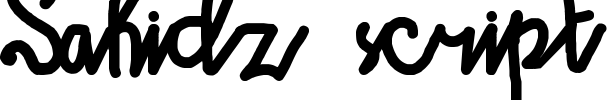 Sahidz script