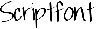 Scriptfont