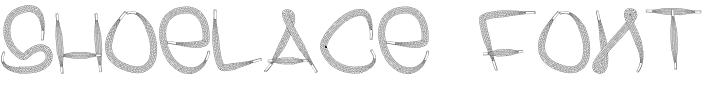 Shoelace Font