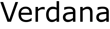 Verdana