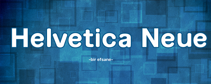 Helvetica Türkçe