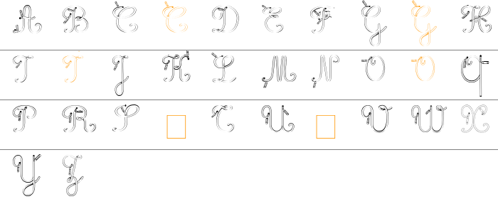 Maternellecolor trace cursive Büyük Harfler