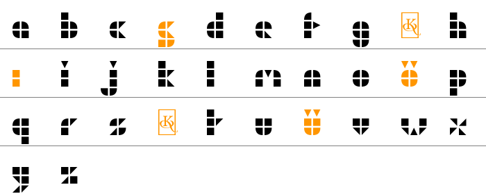 Geo Grid 9 Küçük Harfler