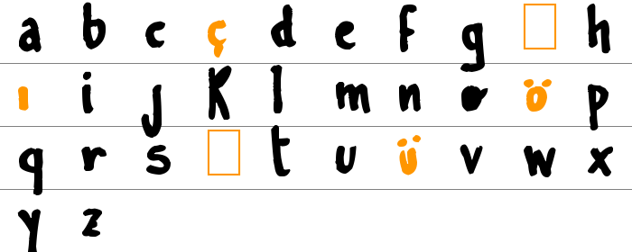 Learn To Spell Küçük Harfler